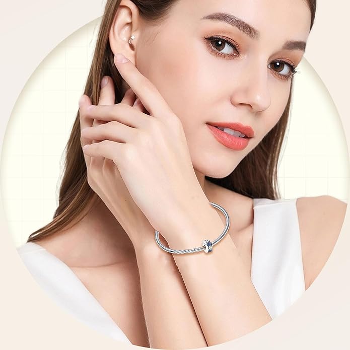 Annmors Charms for Bracelets Family Animal Safety Chains Nature Dangle for Women Bracelets & Necklace Pendant