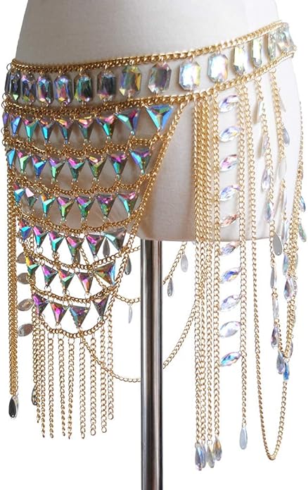 Connie Cloris Women's Sexy Suit Body Chain