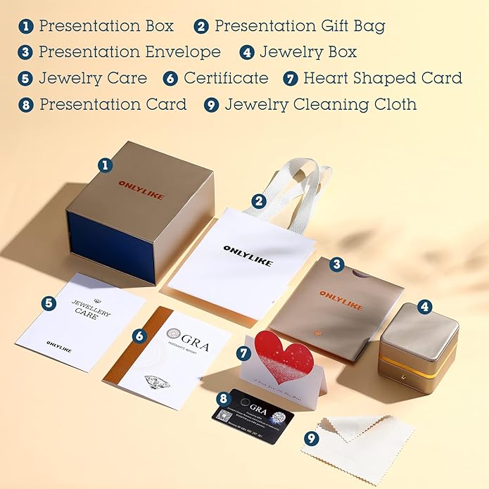 Heart Pendant Necklace Gifts for Wife, Engraved 'I LOVE YOU' Gift for Wife, 1-3 Carat Moissanite Necklace, Anniversary Eternity Jewelry Present for Wife, Birthday Gifts for Women