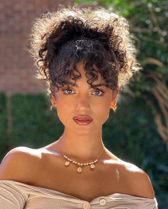 18k Gold Chain Link Necklace for Women, Baroque Pearl/Compass Pendant Necklace