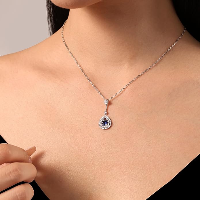 Silver Pendant Necklace for Women, Womens Necklaces Trendy Silver Jewelry, Fashion Necklace Gifts for Women