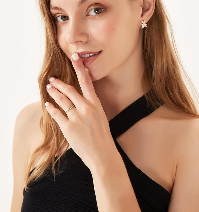 TIGRADE 2mm 4mm 6mm 8mm 10mm Titanium Ring Plain Dome High Polished Wedding Band Comfort Fit Size 3-15