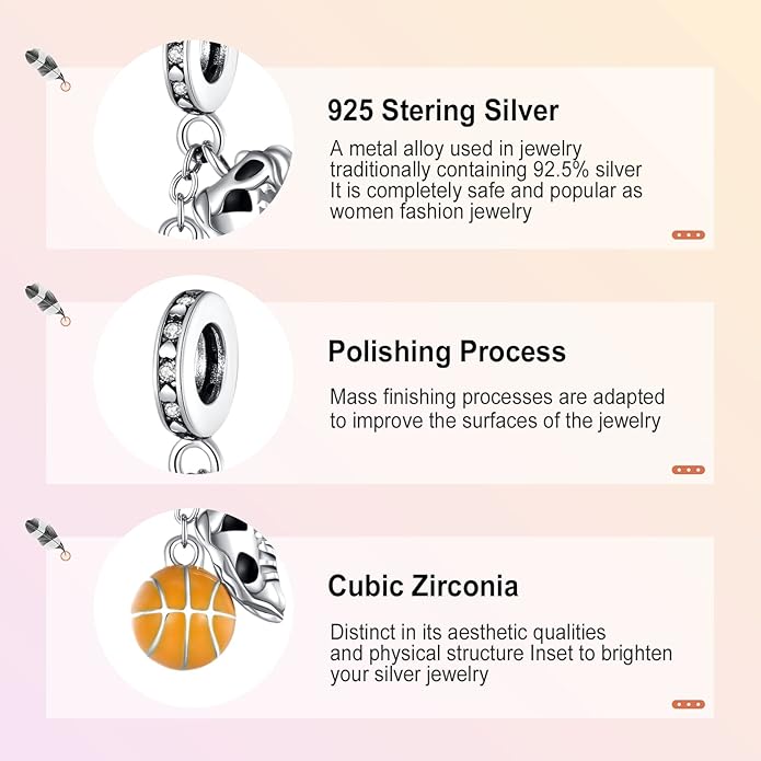 Annmors Charms for Bracelets Family Animal Safety Chains Nature Dangle for Women Bracelets & Necklace Pendant