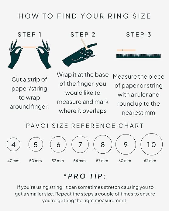 PAVOI 14K Gold Plated Four Pieces Thin Rings Set for Women | 4 Dainty Stacking Rings Pack | Minimalist Stackable Bands