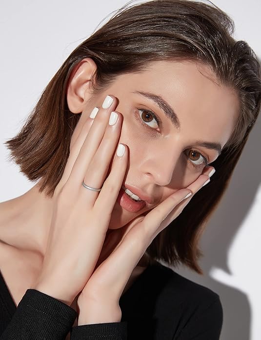 Greenpod 2mm 4mm 6mm Tungsten Wedding Bands Ring for Women Men Rose Gold/Silver/Gold/Black Polished Slim Engagement Promise Rings Comfort Fit Size 4-13