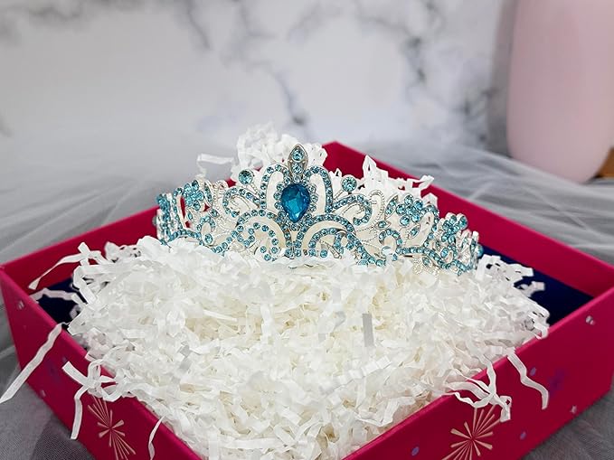 JETKONG 3 Pcs Bachelorette Party Decorations Bridal Shower Crown, Bride to Be Sash&Veil for Women Bachelorette Party Gifts, Bachelorette Party Supplies, Gifts, Favors (Blue)