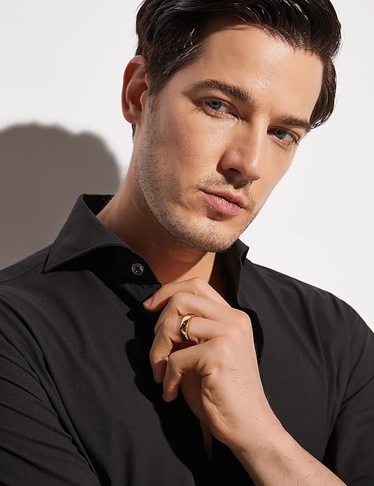 Greenpod 2mm 4mm 6mm Tungsten Wedding Bands Ring for Women Men Rose Gold/Silver/Gold/Black Polished Slim Engagement Promise Rings Comfort Fit Size 4-13