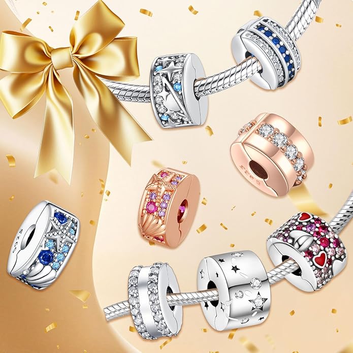 Annmors Charms for Bracelets Family Animal Safety Chains Nature Dangle for Women Bracelets & Necklace Pendant