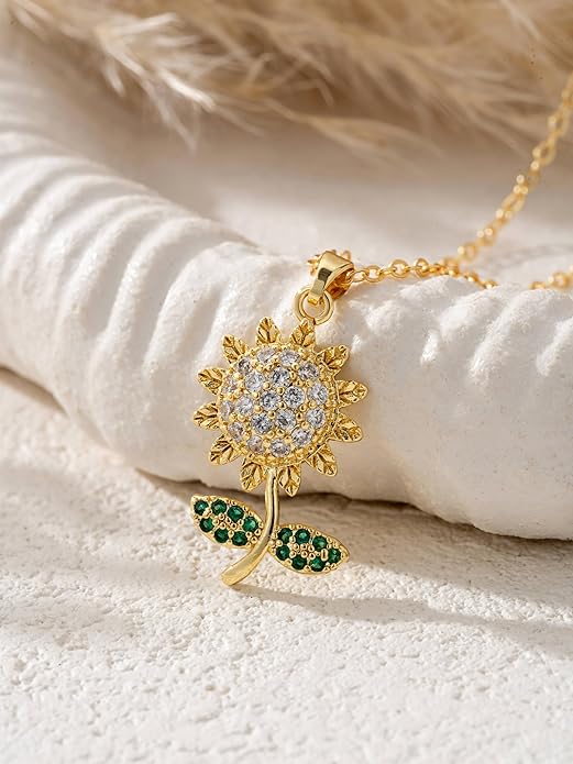 Baydurcan Dainty Gold Necklace for women - 14K Gold Plated Pendant Necklaces Gifts for Friends Sister Mother, Birthday, Christmas, Graduation, Inspirational Gifts