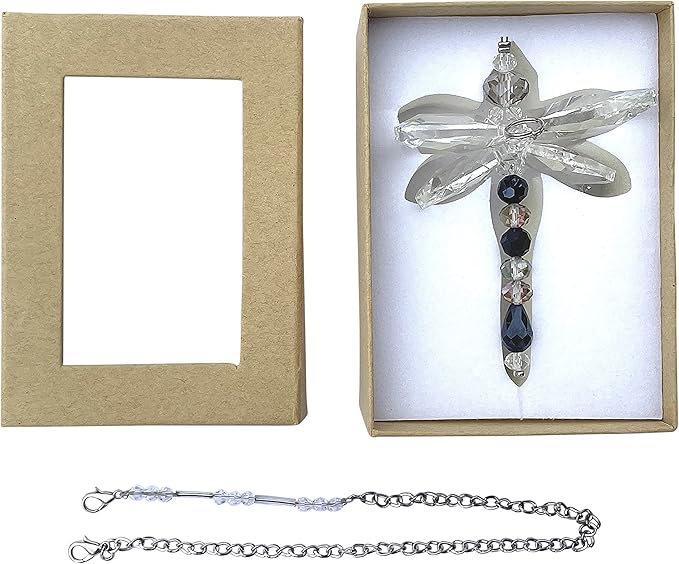 Crystal Dragonfly Blue Navy