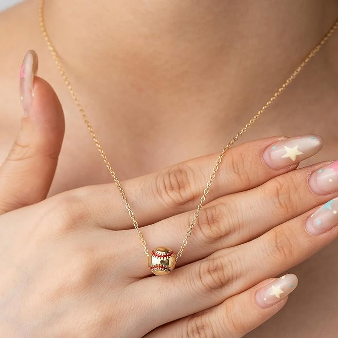 Baydurcan Dainty Gold Necklace for women - 14K Gold Plated Pendant Necklaces Gifts for Friends Sister Mother, Birthday, Christmas, Graduation, Inspirational Gifts