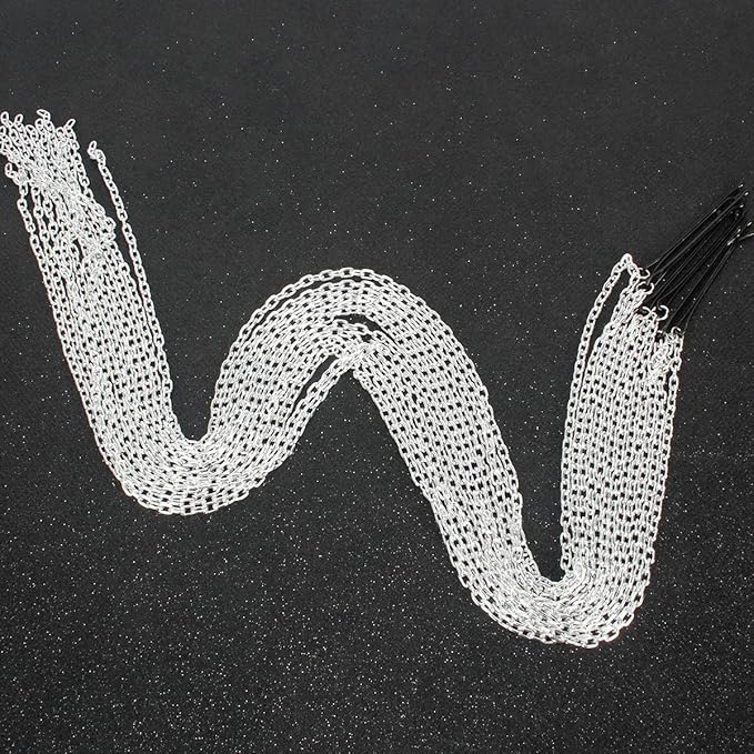 5PCS Dreadlocks Metal Tassel Ponytail Multi-Strand Hair Chain Prom Party Concave styling hair accessories hair extension chain with clip for girls and women (silver)