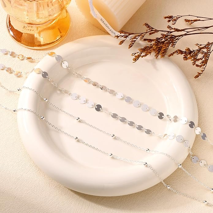 CHESKY Gold Waist Chain, 14K Gold Plated Belly Chain Adjustable Waterproof Body Chain Sexy Bikini Waist Beads for Women Satellite Beads Diamond Pearl Coin Chain Dainty Body Chain Jewelry for Women