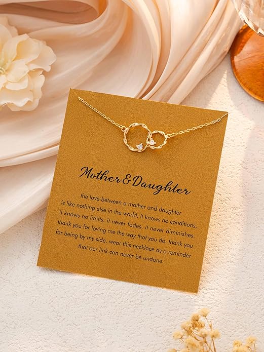 Baydurcan Dainty Gold Necklace for women - 14K Gold Plated Pendant Necklaces Gifts for Friends Sister Mother, Birthday, Christmas, Graduation, Inspirational Gifts