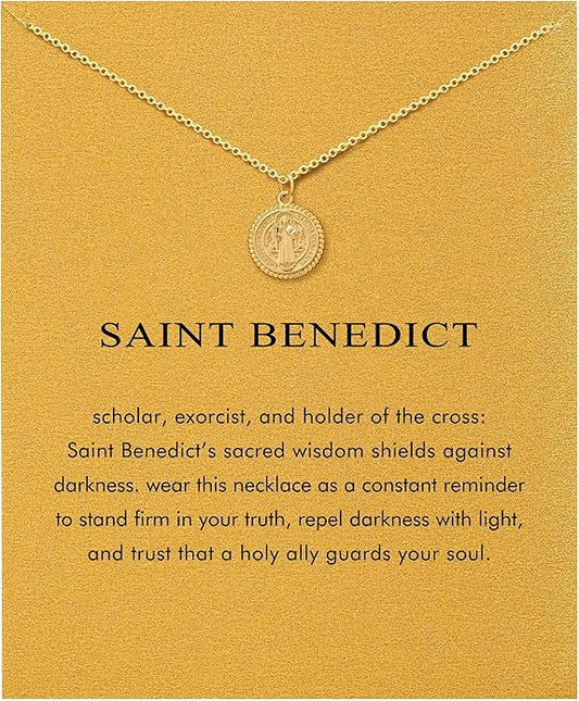 Baydurcan Dainty Gold Necklace for women - 14K Gold Plated Pendant Necklaces Gifts for Friends Sister Mother, Birthday, Christmas, Graduation, Inspirational Gifts